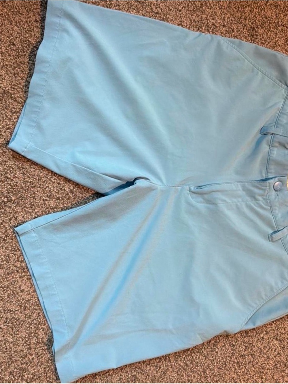 adidas Light Blue Men's Athletic Shorts